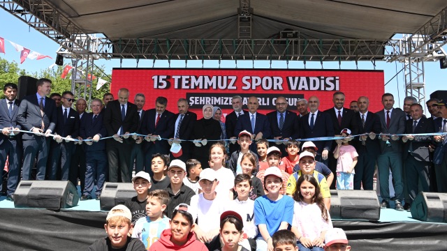 Şehrin İlk Spor Vadisi Görkemli Törenle Açıldı
