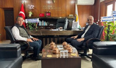 ANDIRIN BELEDİYE BAŞKANI GÖKŞEN’DEN ORMAN İŞLETME MÜDÜRLÜĞÜNE ZİYARET
