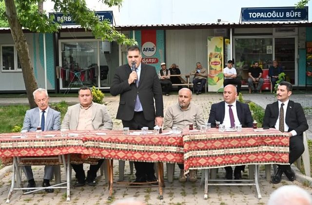 TÜRKOĞLU BELEDİYESİ’NDEN KILILI MAHALLESİ’NDE VATANDAŞ BULUŞMASI