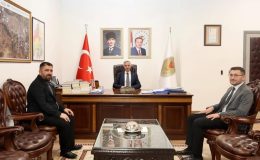 VALİ ÜNLÜER, ÇAĞLAYANCERİT BELEDİYE YÖNETİMİNİ AĞIRLADI