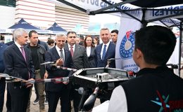 KSÜ Rektörü Okumuş, Robotik Festivalinde Dereceye Giren Öğrencilere Plaket Takdim Etti