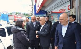Prof. Dr. Vahit Kirişçi ve İl Başkanı M.Burak Gül’den Andırın’a Bayram ziyareti