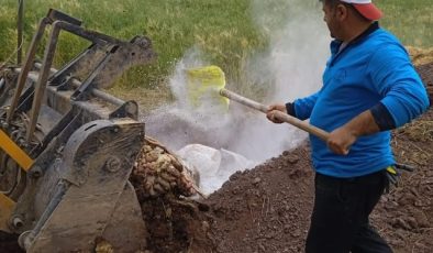 Dulkadiroğlu’nda Kurban Atık Çukurları Güvenli Şekilde Kapatıldı