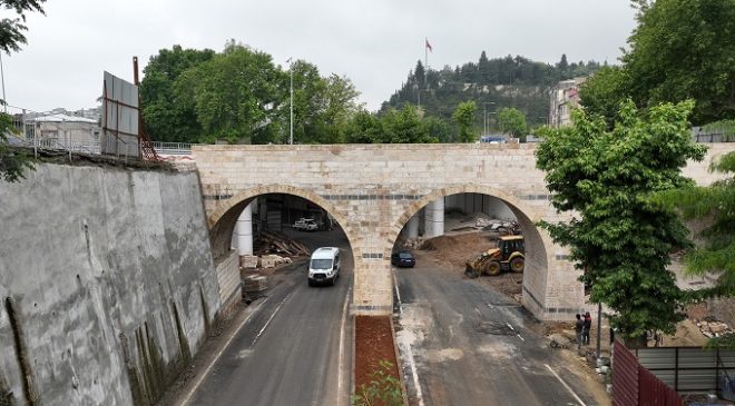 Tarihi Kanlıdere Köprüsü’nün Restorasyonu Tamamlanıyor