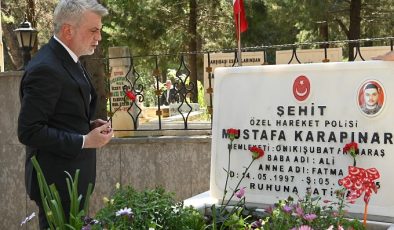 Aziz Şehitler ve Hayatını Kaybeden Öğrenciler Kabri Başında Dualarla Anıldı