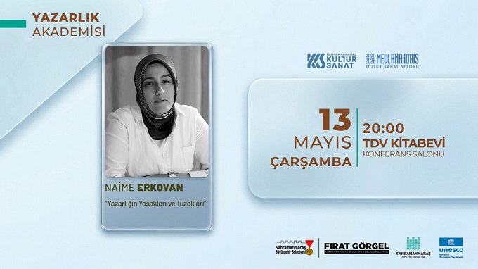 Yazar Naime Erkovan, Yazarlığın Bilinmeyenlerini Anlatacak