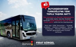 Büyükşehir’den Türkoğlu’na Yeni Toplu Taşıma Hattı