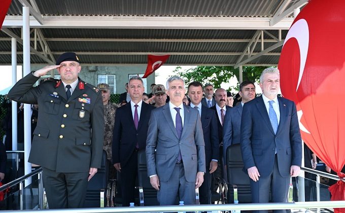 Rektör Okumuş, Temsili Askerlik Törenine Katıldı