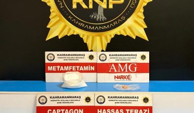 Kahramanmaraş’ta Narkotik Operasyonu: Uyuşturucu ve Silah Ele Geçirildi