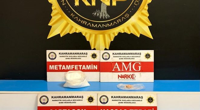 Kahramanmaraş’ta Narkotik Operasyonu: Uyuşturucu ve Silah Ele Geçirildi