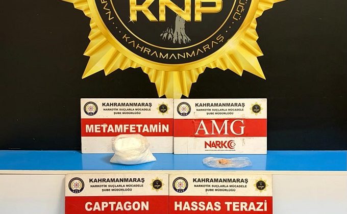 Kahramanmaraş’ta Narkotik Operasyonu: Uyuşturucu ve Silah Ele Geçirildi