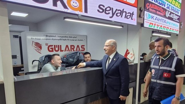 Kahramanmaraş Otogarında Bayram Öncesi Sıkı Denetim