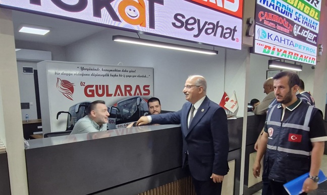 Kahramanmaraş Otogarında Bayram Öncesi Sıkı Denetim