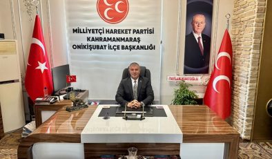 MHP Onikişubat İlçe Başkanı Koray Korkmaz;“Bayramlar milli ve manevi değerlerimizi güçlendiriyor”