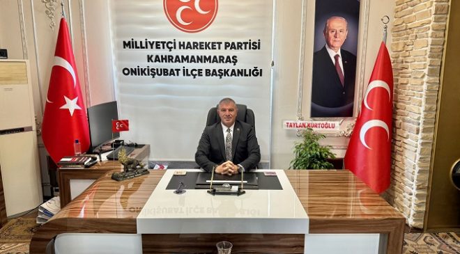 MHP Onikişubat İlçe Başkanı Koray Korkmaz;“Bayramlar milli ve manevi değerlerimizi güçlendiriyor”