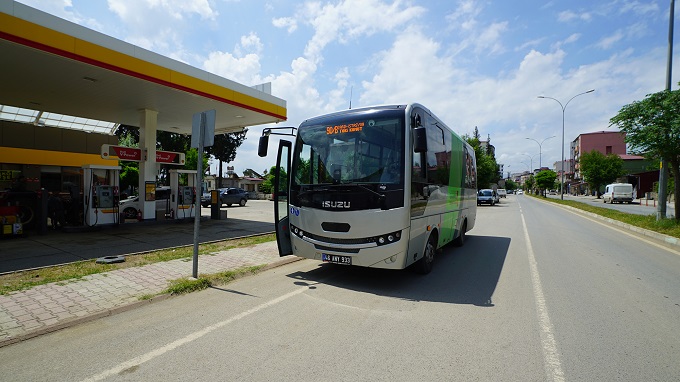 40 Milyon TL Yatırım Büyükşehir’den İlçelere 5 Yeni Otobüs