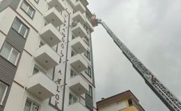 Kahramanmaraş’ta 10 Katlı Binada Yangın