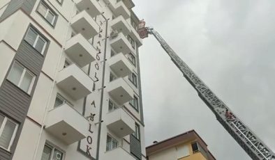 Kahramanmaraş’ta 10 Katlı Binada Yangın