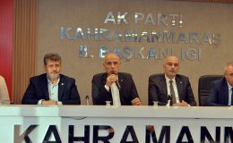 AK Parti Kahramanmaraş İl Yönetim Kurulu Toplantısı Gerçekleştirildi