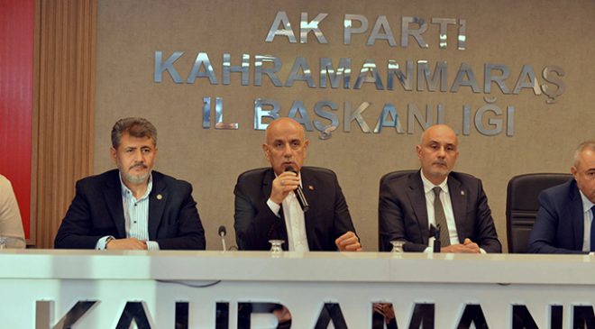 AK Parti Kahramanmaraş İl Yönetim Kurulu Toplantısı Gerçekleştirildi