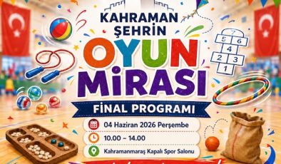Kahraman Şehrin Oyun Mirası-2 Projesi Final Şenliği Düzenlenecek