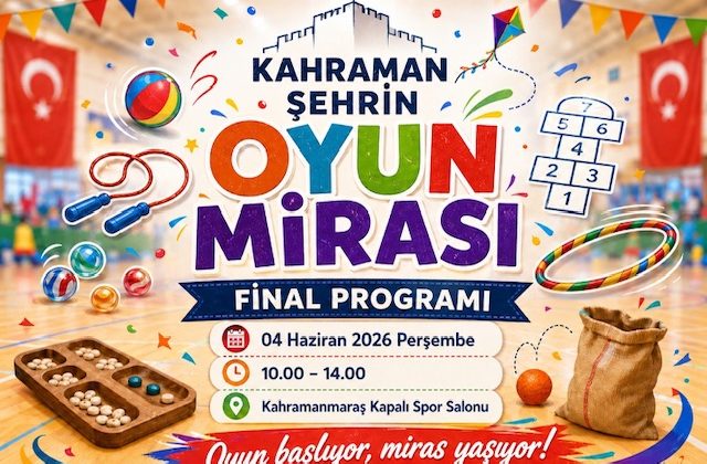 Kahraman Şehrin Oyun Mirası-2 Projesi Final Şenliği Düzenlenecek