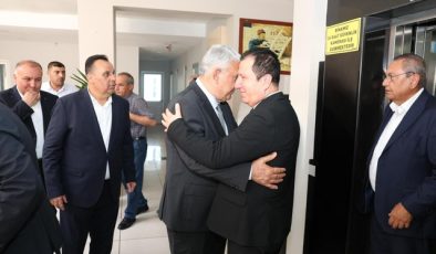 KMTSO’dan KMESOB Başkanı Ahmet Kuybu’ya Hayırlı Olsun Ziyareti