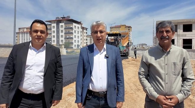 Cumhuriyet Mahallesi’nde Asfalt Çalışmaları Hız Kesmeden Devam Ediyor