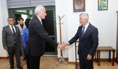 Vali Ünlüer, Ceza İnfaz Personelini Makamında Ağırladı