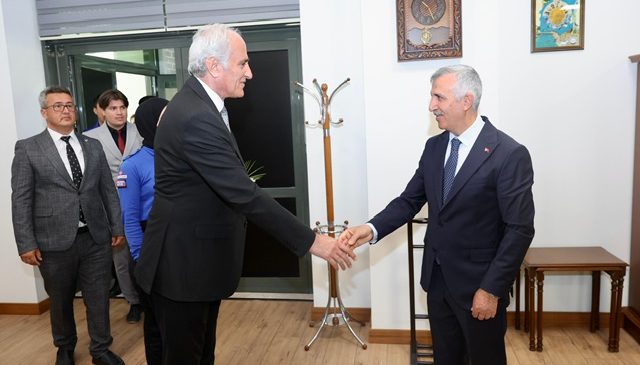 Vali Ünlüer, Ceza İnfaz Personelini Makamında Ağırladı