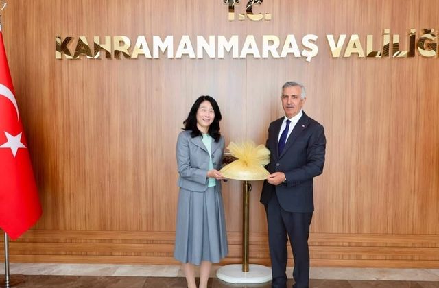 Vali Ünlüer, UNIDO-ITPO Tokyo Heyetini Ağırladı