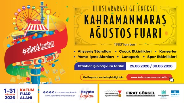 Ağustos Fuarı Esnafını Bekliyor; Başvurular Başladı