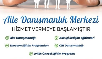 Onikişubat Belediyesi’nden Ailelere Ücretsiz Danışmanlık Desteği