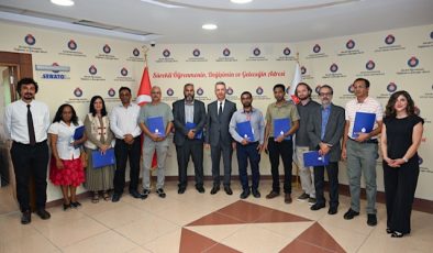 KSÜ, Erasmus+ KA171 Kapsamında Mauritius’tanGelen Akademisyenleri Ağırladı