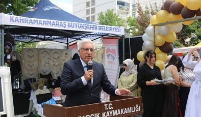Pazarcık’ta Yıl Sonu Sergisi Yoğun Katılımla Açıldı