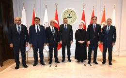 AK Parti Kahramanmaraş Milletvekillerinden İçişleri Bakanı Çiftçi’ye Ziyaret
