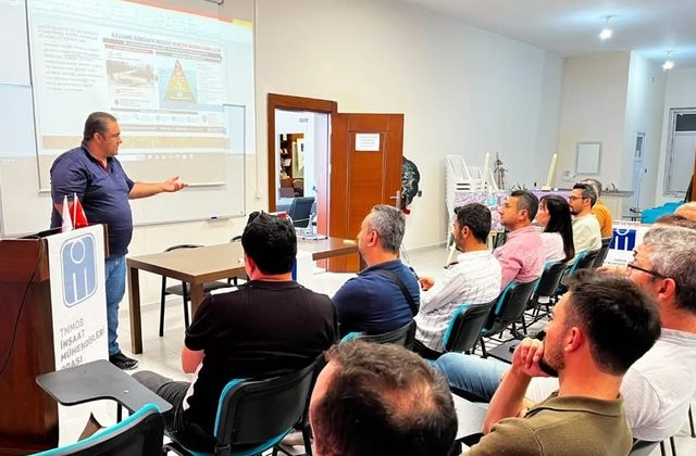 İMO Kahramanmaraş’ta İnşaatta Risk Yönetimi Semineri Düzenlendi