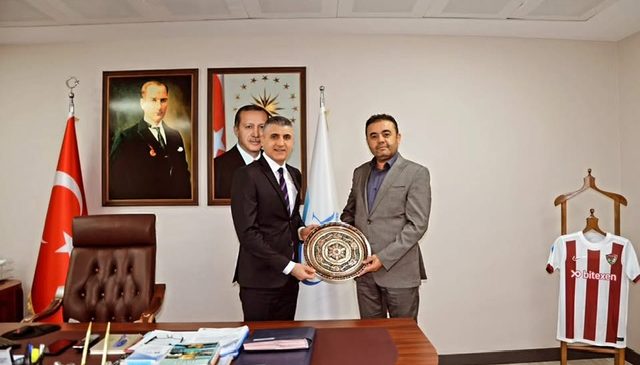 Terziler ve Konfeksiyoncular Odası’ndan SGK İl Müdürü Karaoğlan’a Ziyaret