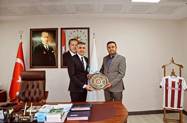 Terziler ve Konfeksiyoncular Odası’ndan SGK İl Müdürü Karaoğlan’a Ziyaret