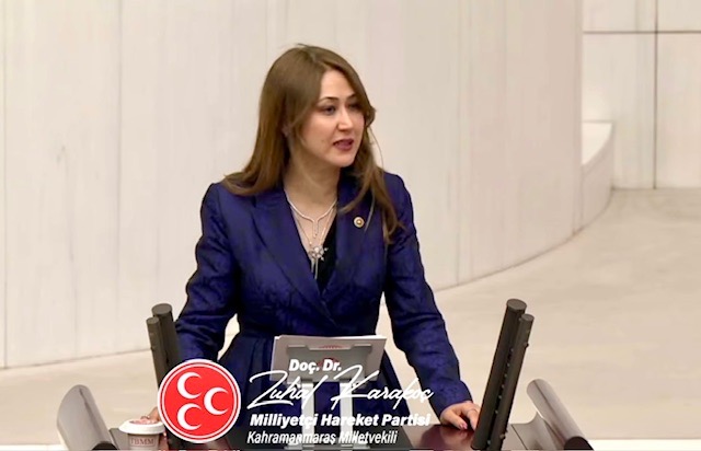 MHP’li Zuhal Karakoç’tan Aziz Yıldırım’a Tebrik Mesajı