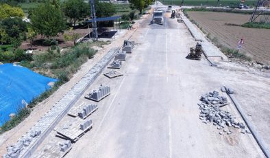 Büyükşehir, Elbistan Tepebaşı Caddesi’nde Yenileme Çalışmasına Başladı