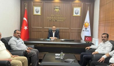 Zafer Yaşar’dan AK Parti Dulkadiroğlu İlçe Başkanlığı’na Hayırlı Olsun Ziyareti