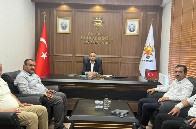 Zafer Yaşar’dan AK Parti Dulkadiroğlu İlçe Başkanlığı’na Hayırlı Olsun Ziyareti