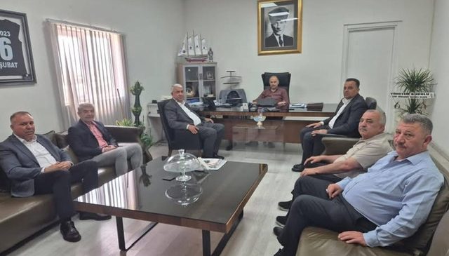 KMESOB Yönetiminden AKEDAŞ Genel Müdürü Kalkan’a Hayırlı Olsun Ziyareti