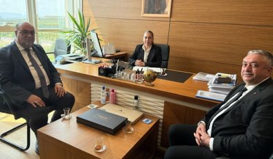 Başkan Akpınar’dan Milli Emlak Genel Müdürlüğü’ne Ziyaret
