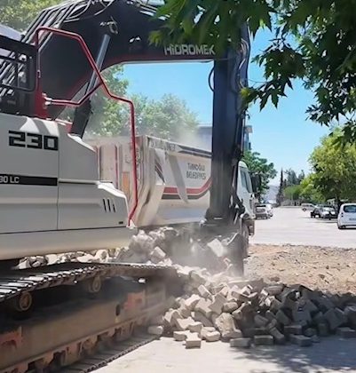 Beyoğlu Mahallesi’nde Yol Yenileme Çalışmaları Başladı