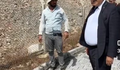 Başkan Karaca Hastane Çevresindeki Çalışmaları İnceledi