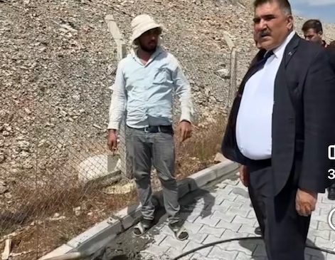 Başkan Karaca Hastane Çevresindeki Çalışmaları İnceledi