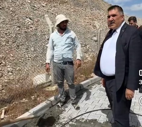 Başkan Karaca Hastane Çevresindeki Çalışmaları İnceledi