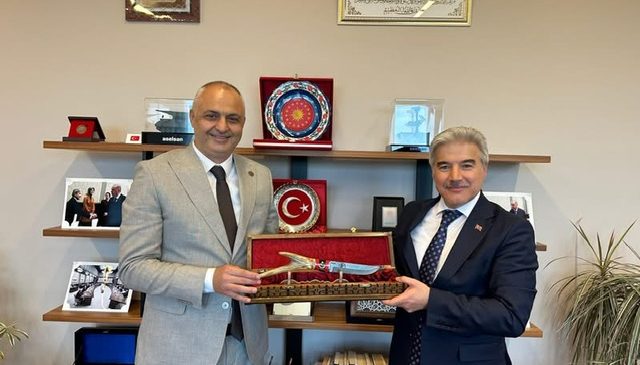 Başkan Gökşen’den Hasan Acar’a Ziyaret